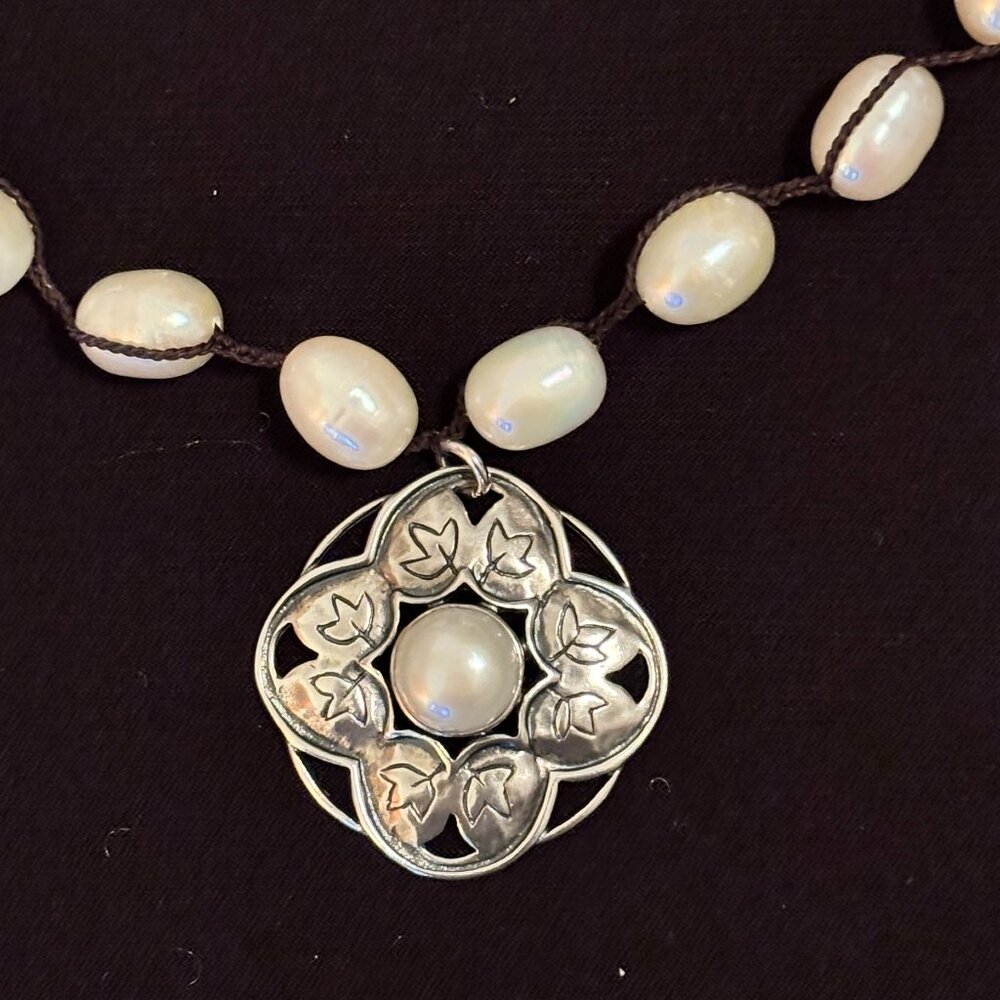 Silpada Rhyannon Necklace Cultured Pearl necklace